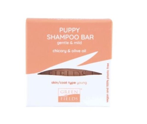 Green Fields Puppy Shampoo Bar Yavru Köpekler İçin Hindiba ve Zeytinyağ İçeren Sabun 70 gr - 1