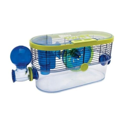 Habitrail Twist Hamster Kafesi Mavi - 1