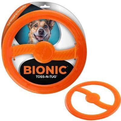 Hagen Bionic Toss Yeni Nesil Dayanıklı Köpek Çiğneme Oyuncağı Frizbi 22,5 cm - 1