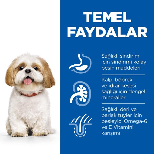 Hill's SCIENCE PLAN +7 Yaşlı Küçük ve Mini Irk Tavuklu Köpek Maması 1,5 kg - 4