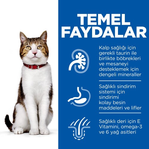Hill's SCIENCE PLAN Mature +7 Ton Balıklı Yaşlı Kedi Maması 1,5 kg - 3