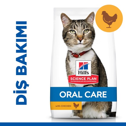 Hill's SCIENCE PLAN Ağız ve Diş Sağlığı İçin Tavuklu Yetişkin Kedi Maması 1,5 kg - 1