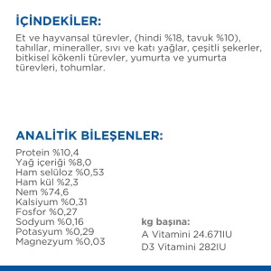 Hill's SCIENCE PLAN Emziren Anne ve Yavru Kediler İçin Püre Konserve 85 gr - 6