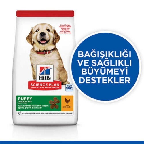 Hill's SCIENCE PLAN Büyük Irk Tavuklu Yavru Köpek Maması 2,5 kg - 2