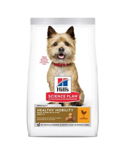 Hill's SCIENCE PLAN Hareket Kabiliyeti Küçük ve Mini Irk Tavuklu Köpek Maması 1,5 kg - 1