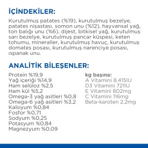 Hill's SCIENCE PLAN Hipoalerjenik Yetişkin Orta Irk Somonlu Köpek Maması 10 kg + 2 kg - 4