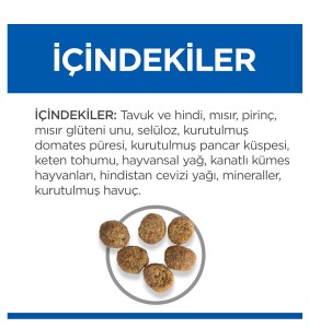 Hill's SCIENCE PLAN İdeal Kilo Yetişkin Tavuklu Kedi Maması 2,5 kg - 3
