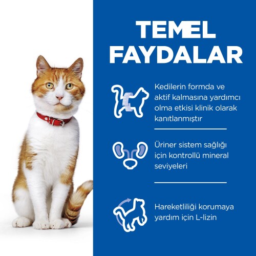 Hill's SCIENCE PLAN Kısırlaştırılmış Yetişkin Ördekli Kedi Maması 8 kg + 2 kg - 3