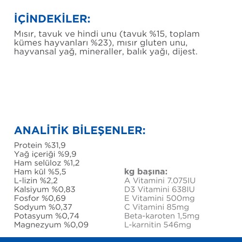 Hill's SCIENCE PLAN Kısırlaştırılmış Yetişkin Tavuklu Kedi Maması 13 kg + 2 kg - 5