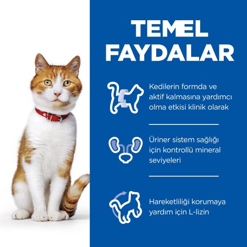 Hill's SCIENCE PLAN Kısırlaştırılmış Yetişkin Tavuklu Kedi Maması 3 kg - 4
