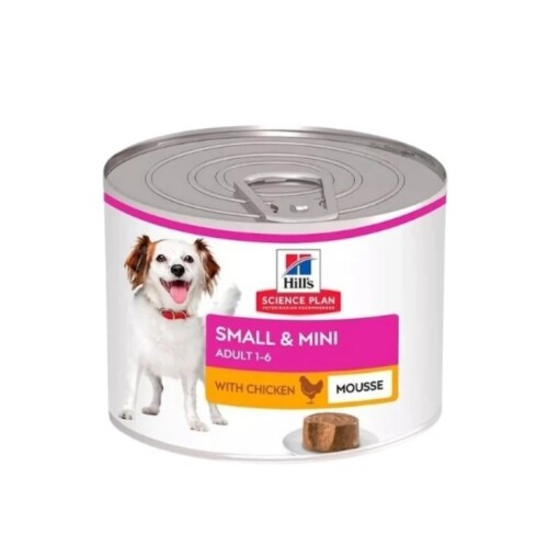 Hill's SCIENCE PLAN Küçük ve Mini Irk Tavuklu & Hindili Yetişkin Köpek Konservesi 200 Gr - 1