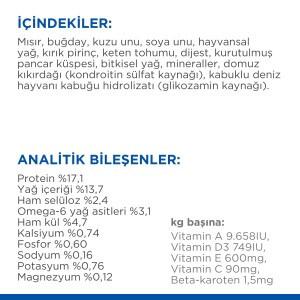 Hill's SCIENCE PLAN Light +7 Yaşlı Orta Irk Kuzulu ve Pirinçli Köpek Maması 12 kg + 2 kg - 2