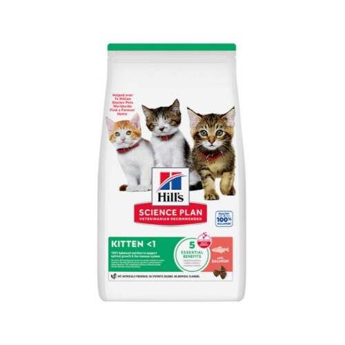 Hill's SCIENCE PLAN Somonlu Yavru Kedi Maması 5 Kg + 2 Kg - 1