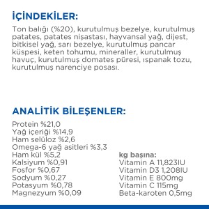Hill's SCIENCE PLAN Tahılsız Ton Balıklı Mini Yetişkin Köpek Maması 6 kg - 6