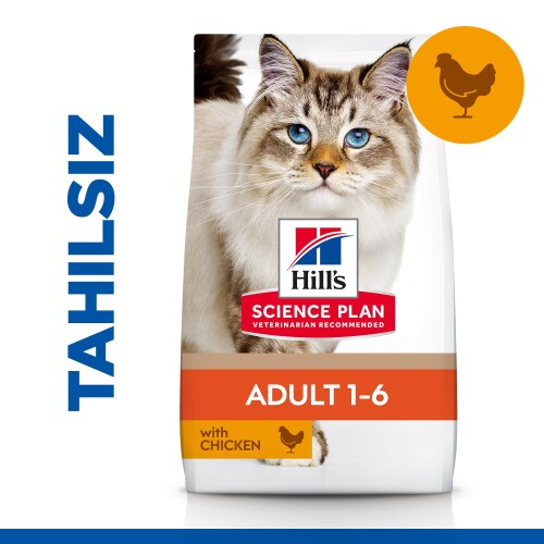 Hill's SCIENCE PLAN Tahılsız Yetişkin Tavuklu Kedi Maması 1,5 kg - 1