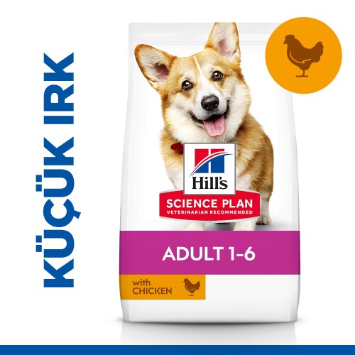 Hill's SCIENCE PLAN Tavuklu Küçük ve Mini Irk Yetişkin Köpek Maması 3 kg - 1