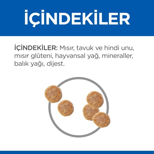 Hill's SCIENCE PLAN Üriner Sağlık +1 Yetişkin Tavuklu Kedi Maması 1,5 kg - 5