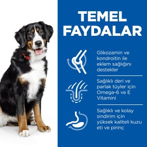 Hill's SCIENCE PLAN Yetişkin Büyük Irk Kuzulu ve Pirinçli Köpek Maması 12 kg + 2 kg - 4