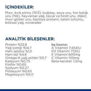 Hill's SCIENCE PLAN Yetişkin Orta Irk Ton Balıklı & Pirinçli Köpek Maması 10 kg + 2 kg - 4