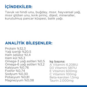 Hill's SCIENCE PLAN Yetişkin Tavuklu Kedi Maması 1,5 kg - 4