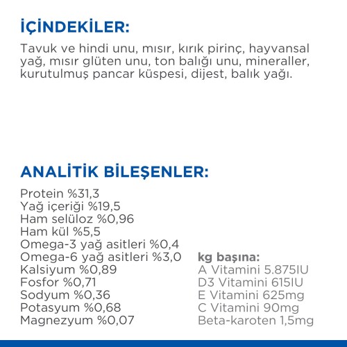 Hill's SCIENCE PLAN Yetişkin Ton Balıklı Kedi Maması 1,5 kg - 4