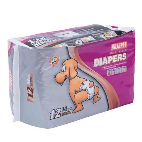 Hushpet Köpek Alt Tuvalet Bezi M 12'li 7-16 kg - 1