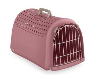 Imac Cabrio Üstü Açılabilen Pembe Kedi Taşıma Çantası 50 X 32 X 34,5 cm - Imac