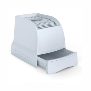 Imac Frıda Üstten Girişli Çekmeceli Kedi Tuvaleti Bej 56x40x43,5 Cm - Imac