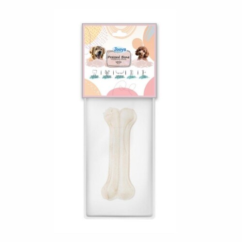 Jooys Beyaz Pres Köpek Ödül Kemiği 15 cm - 1