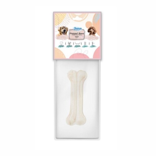Jooys Beyaz Pres Köpek Ödül Kemiği 22 cm - 1