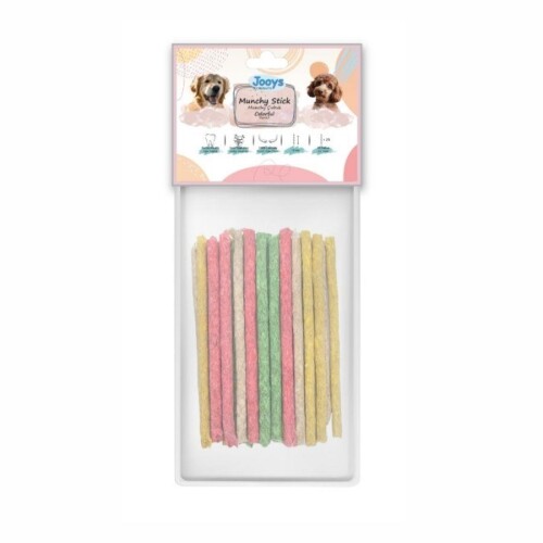 Jooys Renkli Munchy Çubuk Köpek Ödül Kemiği 25'li - 1