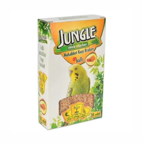 Jungle Ballı Muhabbet Kuşu Krakeri 10'lu - 1