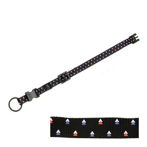 Karlie Ayarlanabilir Köpek Tasması 20-35 cm 10 mm Siyah - 1