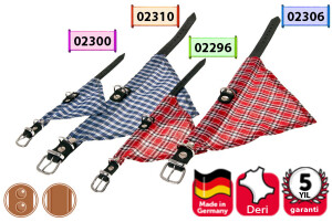 Karlie Deri Bandanalı Boyun Tasma 52 cm Mavi - Karlie