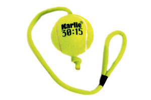 Karlie İpli Tenis Topu 30 cm Sarı - Karlie