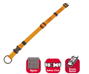 Karlie Kilitli Boyun Tasma Xs 20-35 cm Turuncu - Karlie