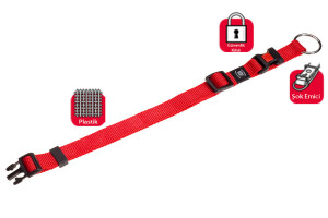 Karlie Kilitli Boyun Tasması L 45-65 cm Kırmızı - Karlie