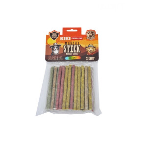 Kiki Excellent İnce Munchy Sığır Derisinden Çubuk Kemik Köpek Ödülü 50'li - Kiki Excellent