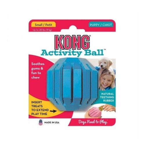 Kong Activity Ball Çok Amaçlı Yavru Köpek Oyuncağı S - 1