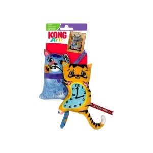 Kong Artz Dali/Van Gogh Peluş Kedi Oyuncağı 2 'li - Kong