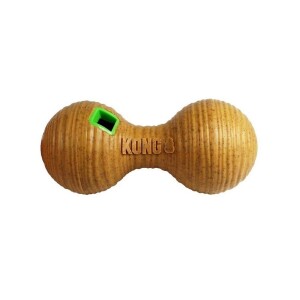 Kong Bamboo Feeder Dambıl Şeklinde Ödül Maması Dağıtma Köpek Oyuncağı M - 2