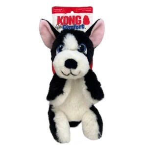 Kong Comfort Pups Boss Köpek Şeklinde Peluş Köpek Oyuncağı S - Kong