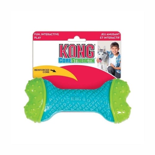 Kong CoreStrength Kemik Şeklinde Köpek Oyuncağı S/M - 1