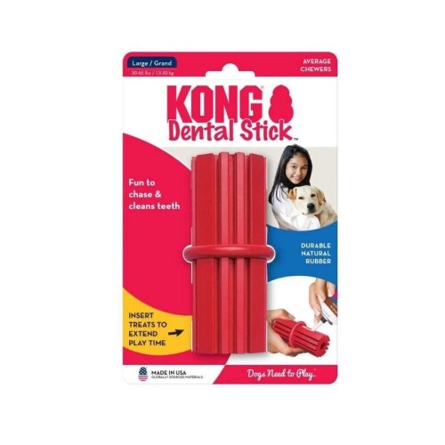 Kong Dental Stick Diş Temizliği Sağlayan Köpek Oyuncağı L - 1
