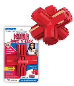 Kong Jump'N Jack Köpek Diş Bakım Oyuncağı L - Kong