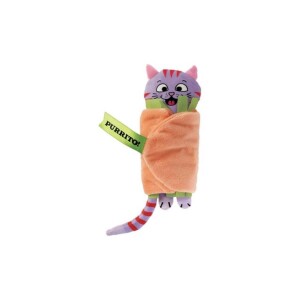 Kong Pull-A-Partz Purrito Peluş Kedi Oyuncağı - Kong