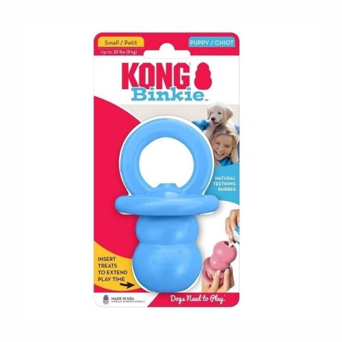 Kong Puppy Binkie Diş Kaşıma Emzik Yavru Köpek Oyuncağı S - 1