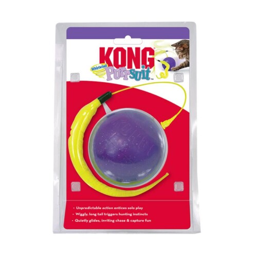 Kong Purrsuit Sallantılı Top Şeklinde Kedi Oyuncağı - 1