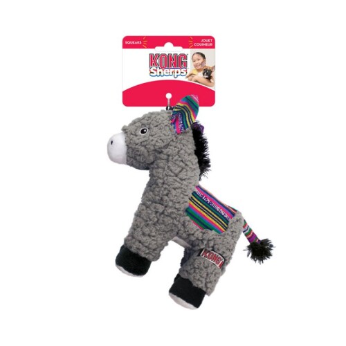 Kong Sherps Eşek Peluş Köpek Oyuncağı M - 1