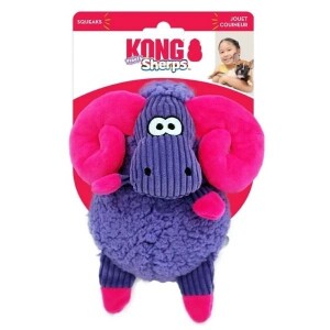 Kong Sherps Sevimli Hipopotam Şeklinde Peluş Köpek Oyuncağı M - Kong